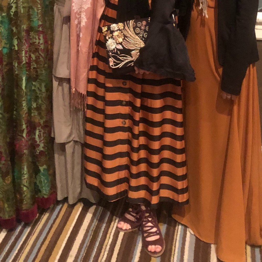 Mid Length Skirt